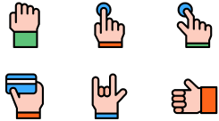 hand icons