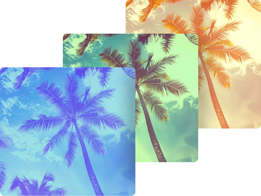 Add filters to a picture with ready-made presets