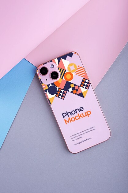 State of the art smartphone design mock-up