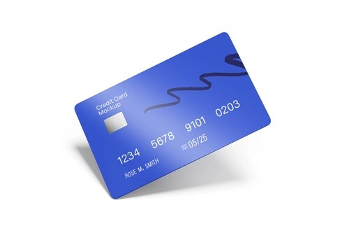 Mockups de cartes de crédit