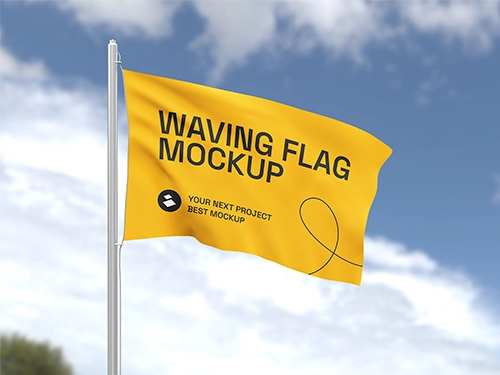 Flag mockups