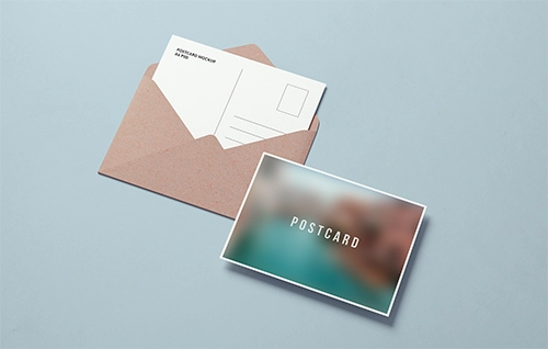Mockups de postales