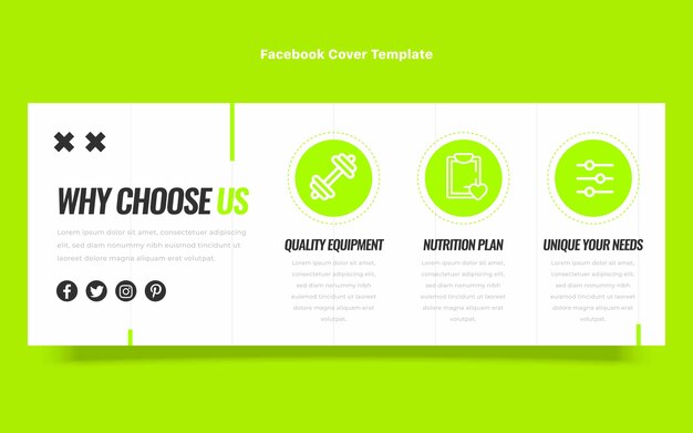 Facebook banner templates