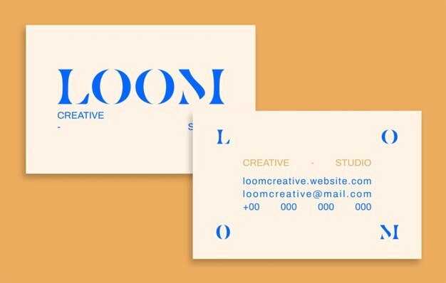 The Business card generator, your best ally