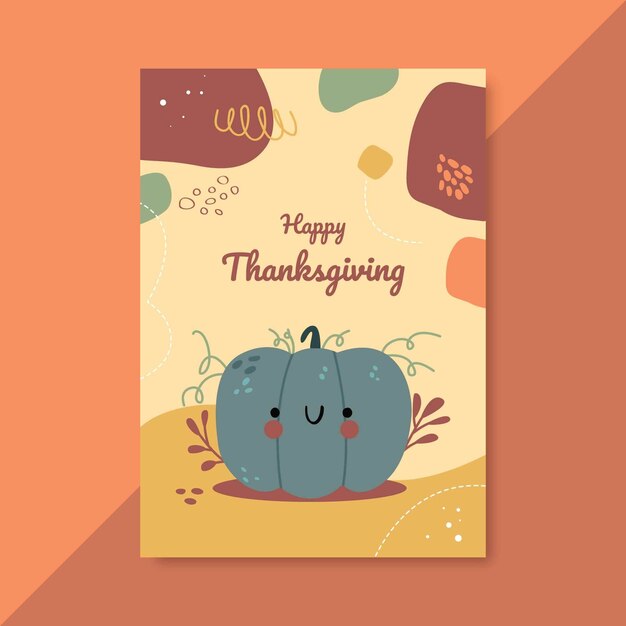 Thanksgiving poster templates