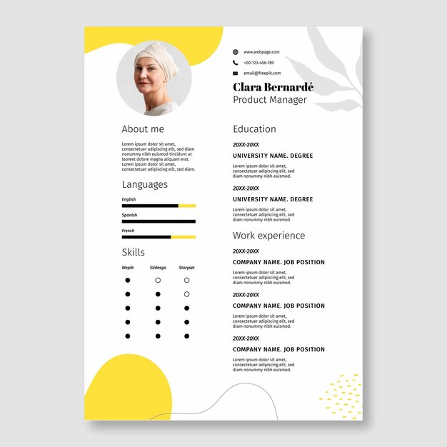 Manager resume templates