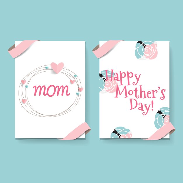 Mother's Day card templates