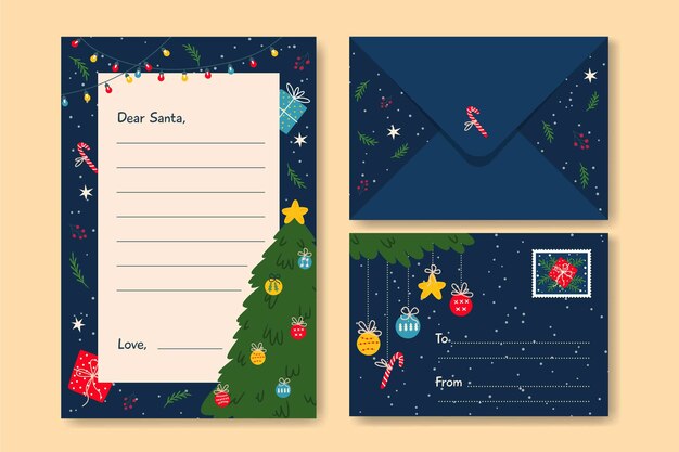 Christmas letter templates